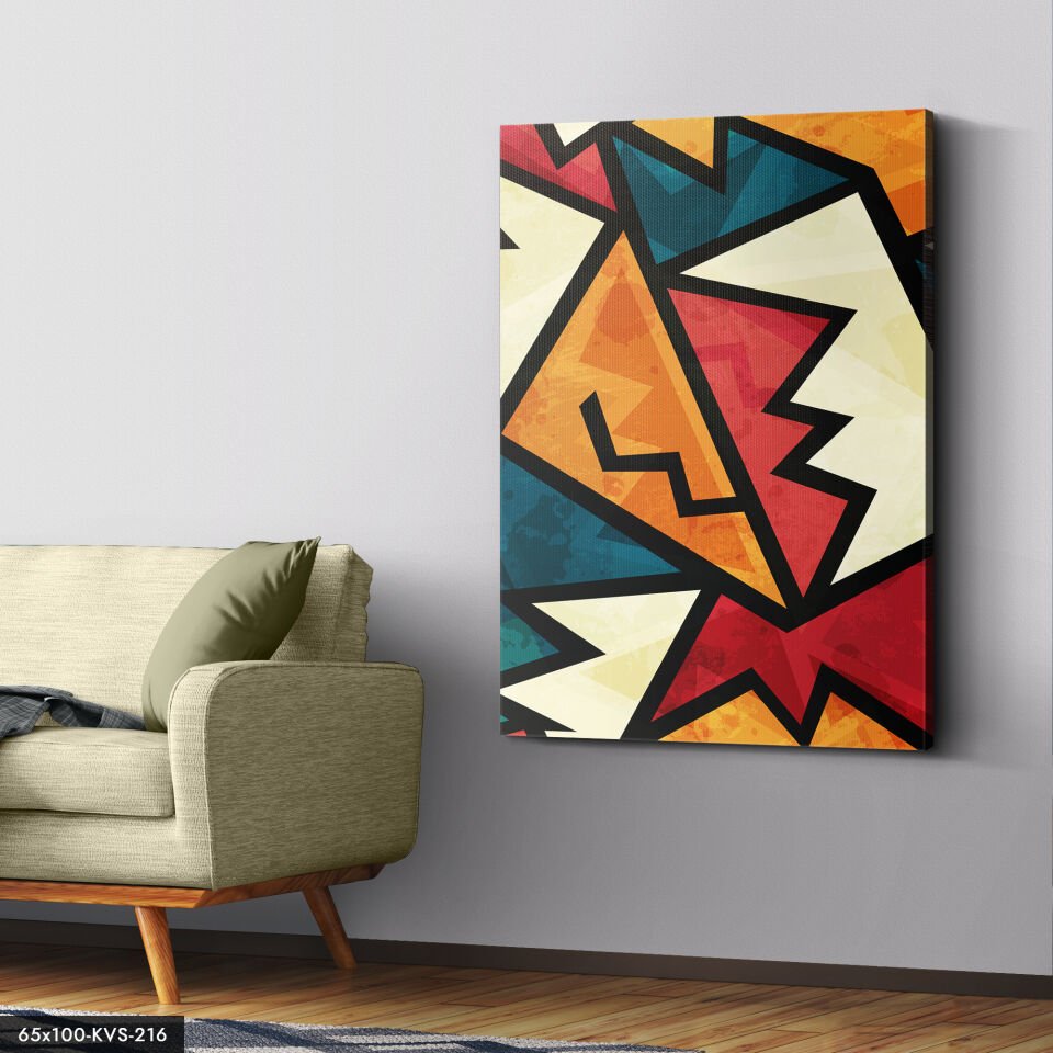 Soyut Sanat Kanvas - Canvas Tablo