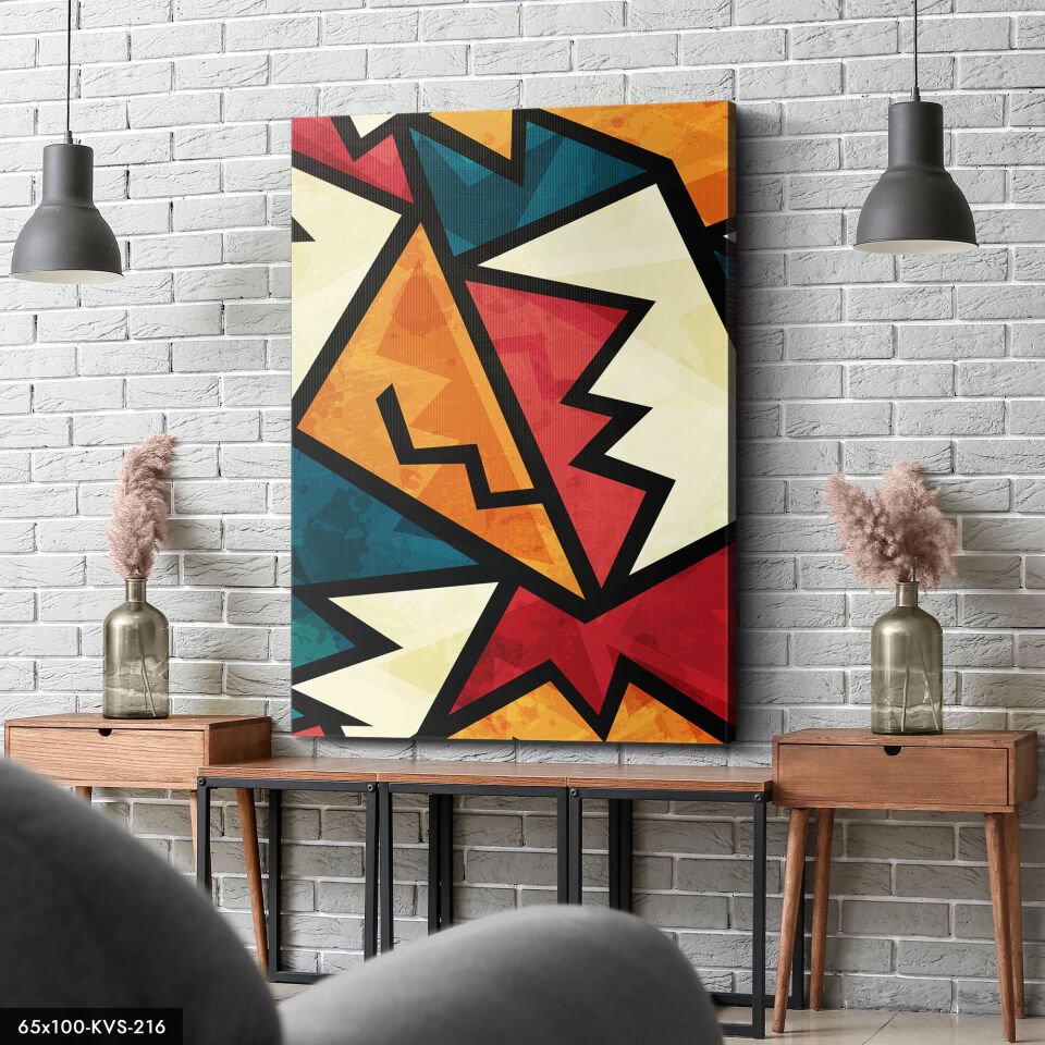 Soyut Sanat Kanvas - Canvas Tablo