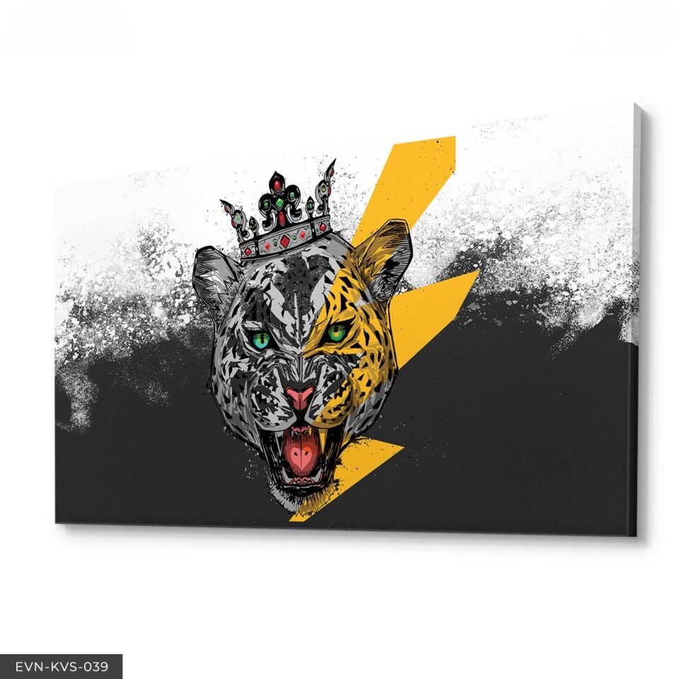 Kral Çita Tek Parça Kanvas Canvas Tablo Tablo