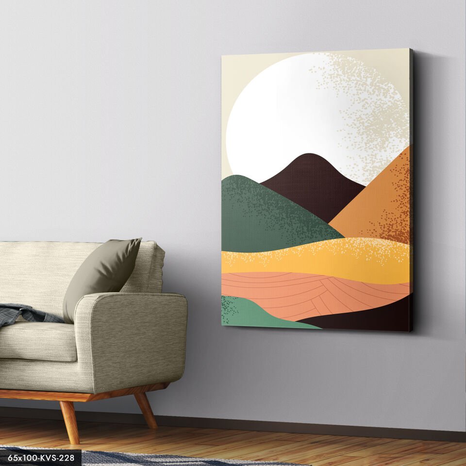 Dağlar Sanat Kanvas - Canvas Tablo