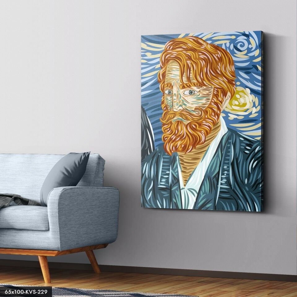 Kızıl Saçlı Adam Kanvas - Canvas Tablo