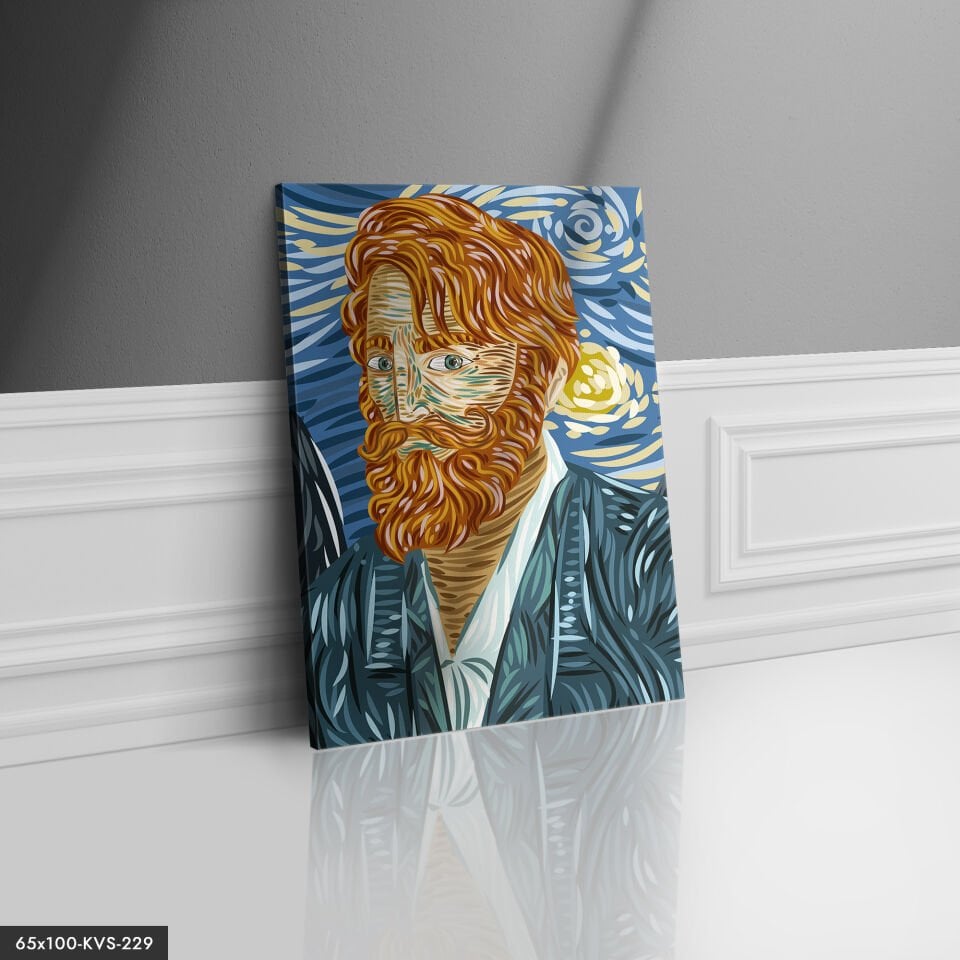 Kızıl Saçlı Adam Kanvas - Canvas Tablo