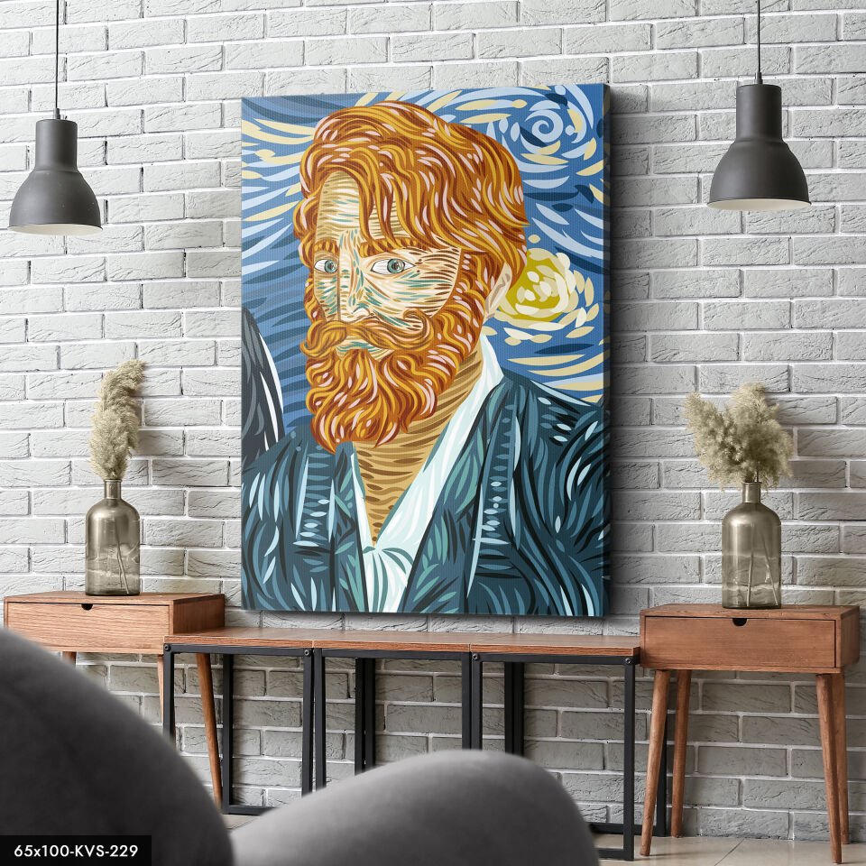 Kızıl Saçlı Adam Kanvas - Canvas Tablo