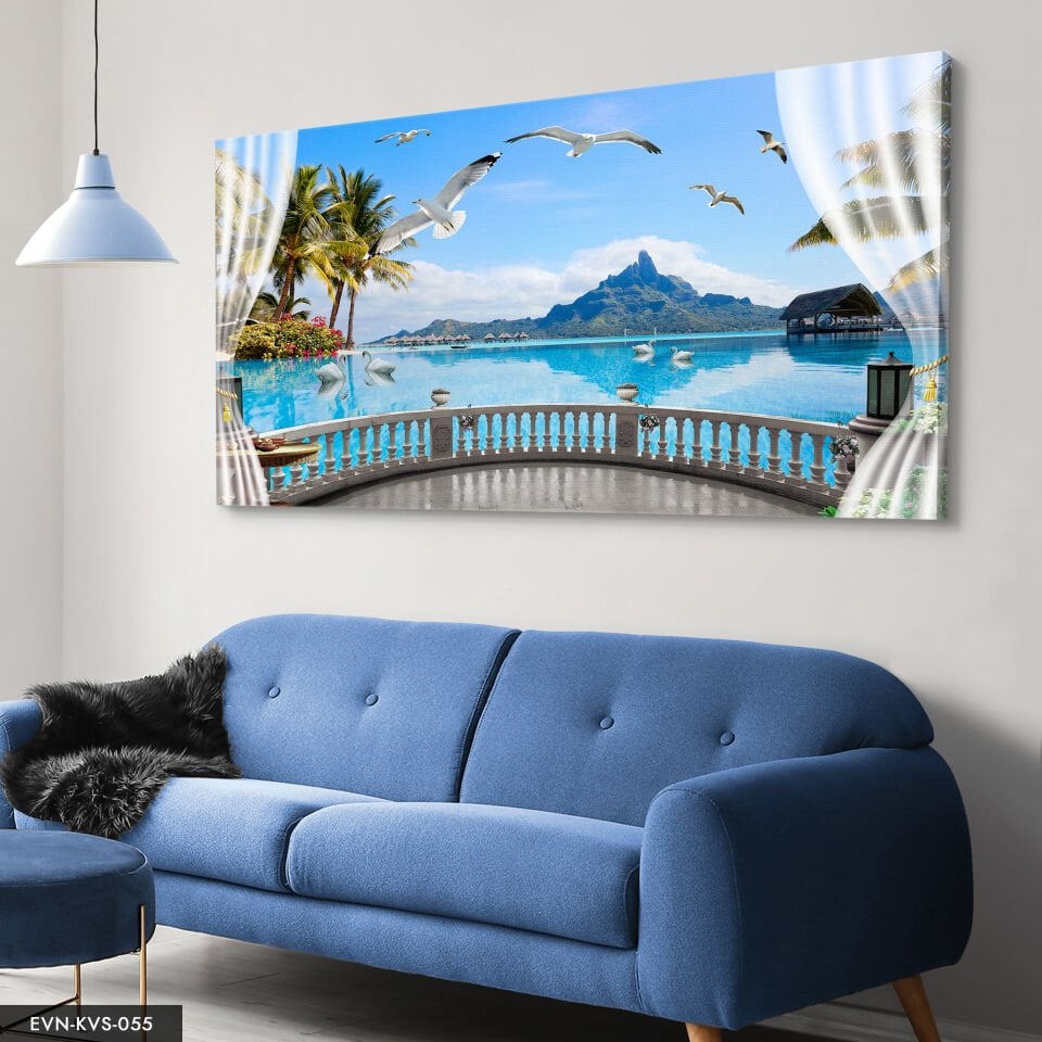 Martılar Tek Parça Kanvas Canvas Tablo Tablo