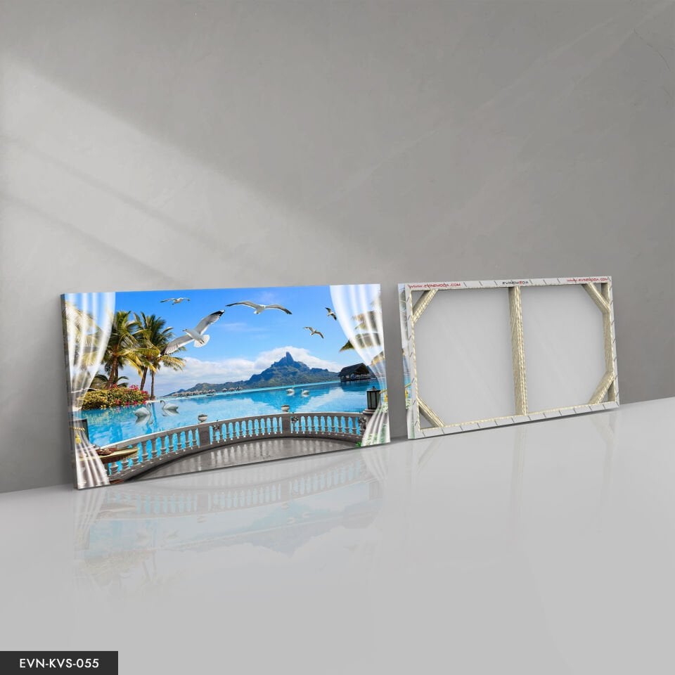 Martılar Tek Parça Kanvas Canvas Tablo Tablo