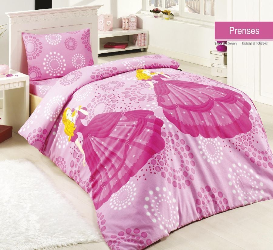 Prenses Tek Kişilik Nevresim Takımı