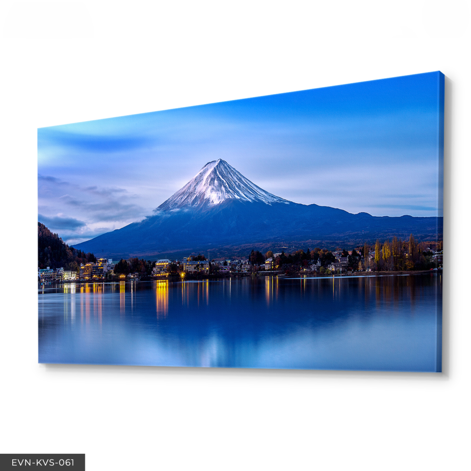 Şehir Manzarası Tek Parça Kanvas Canvas Tablo Tablo