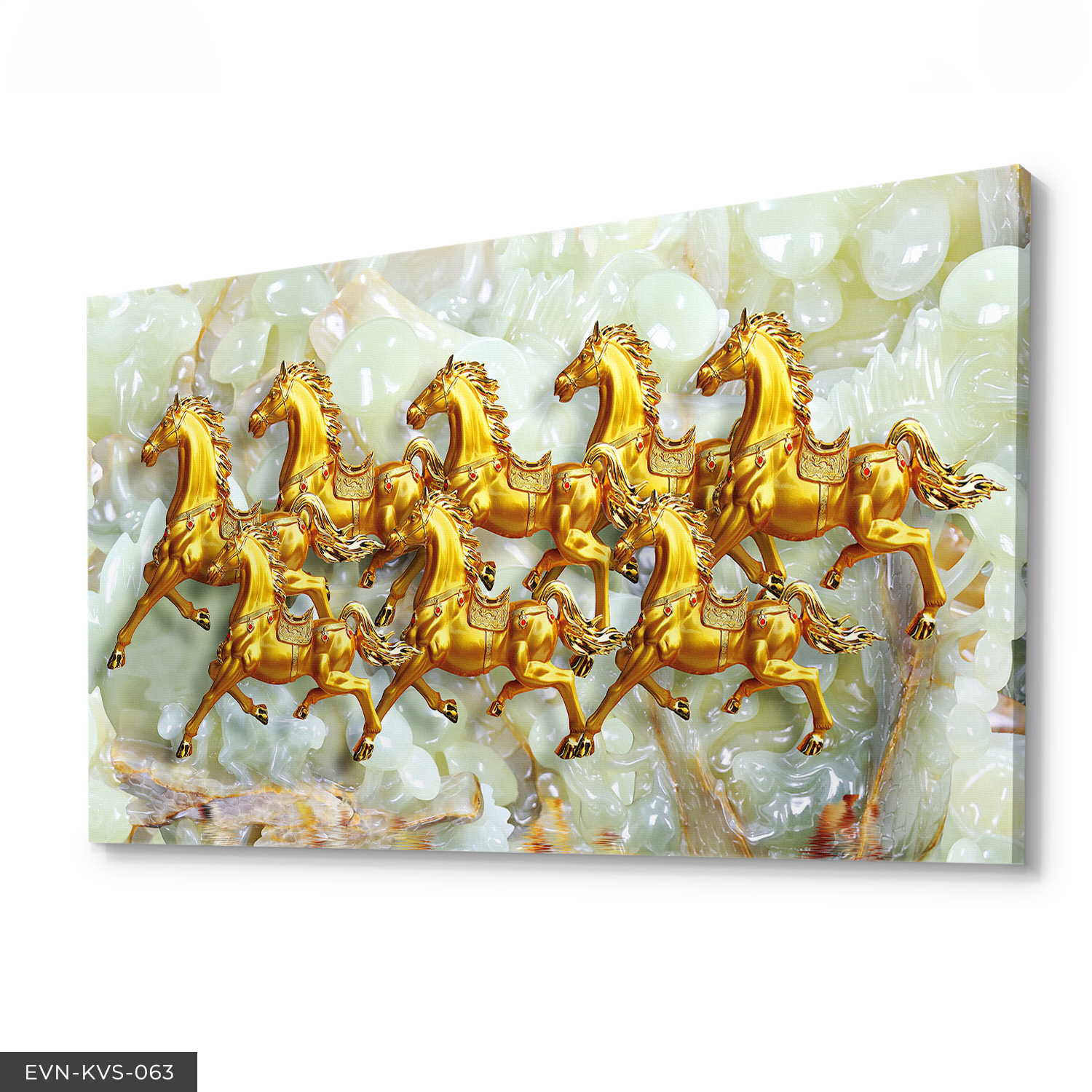 Atlar Tek Parça Kanvas Canvas Tablo Tablo