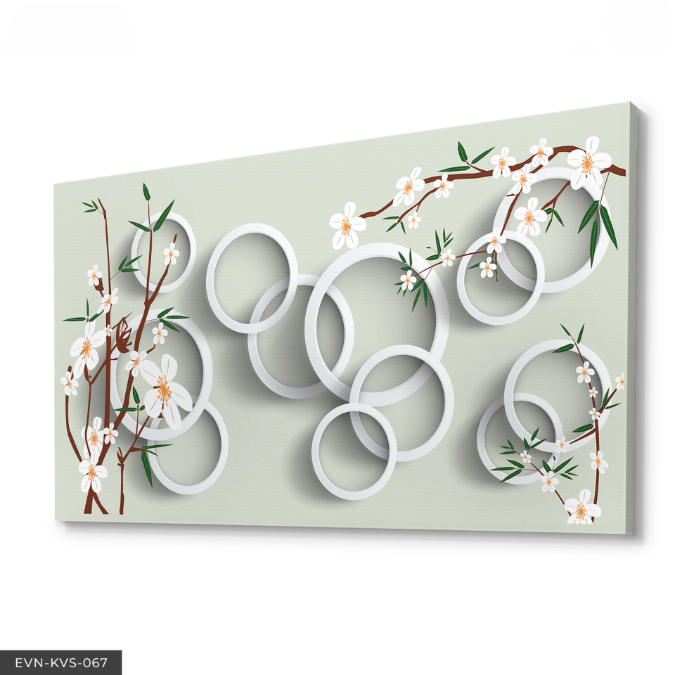 Papatya Tek Parça Kanvas Canvas Tablo Tablo