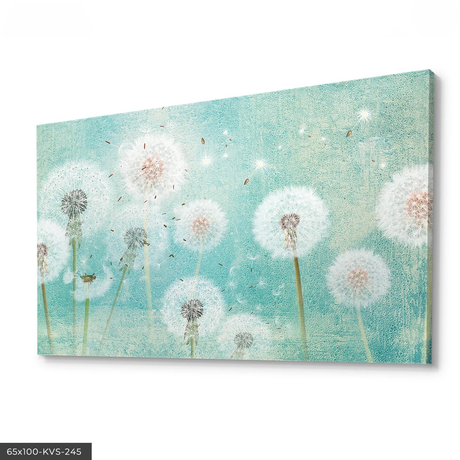 Turkuaz Kanvas - Canvas Tablo 40 x 30 CM - Çok Renkli