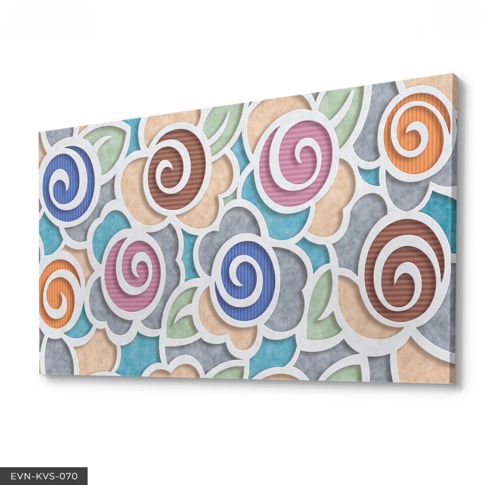 Sanatsal Tek Parça Kanvas Canvas Tablo Tablo