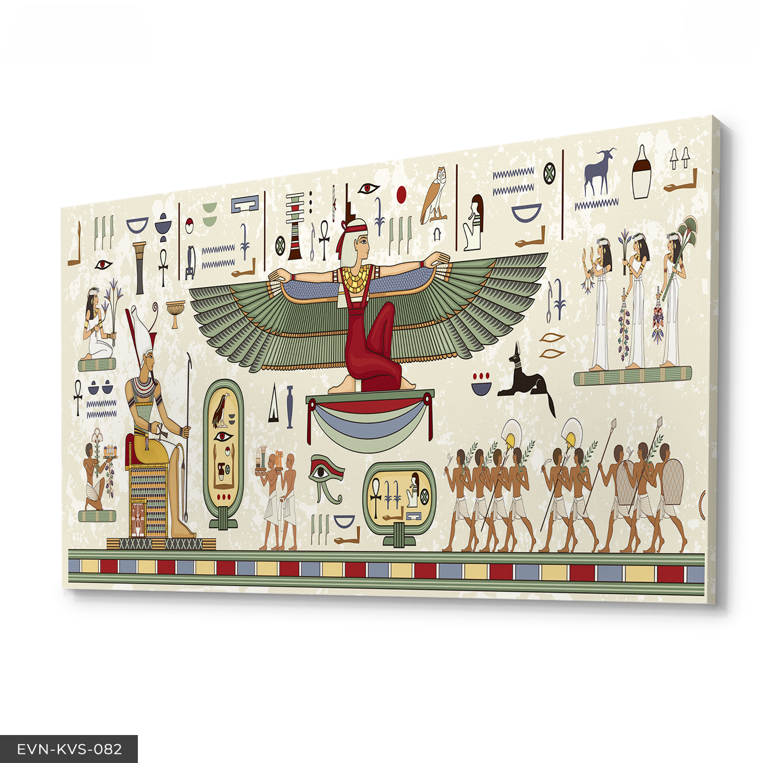 Kleopatra Tek Parça Kanvas Canvas Tablo Tablo