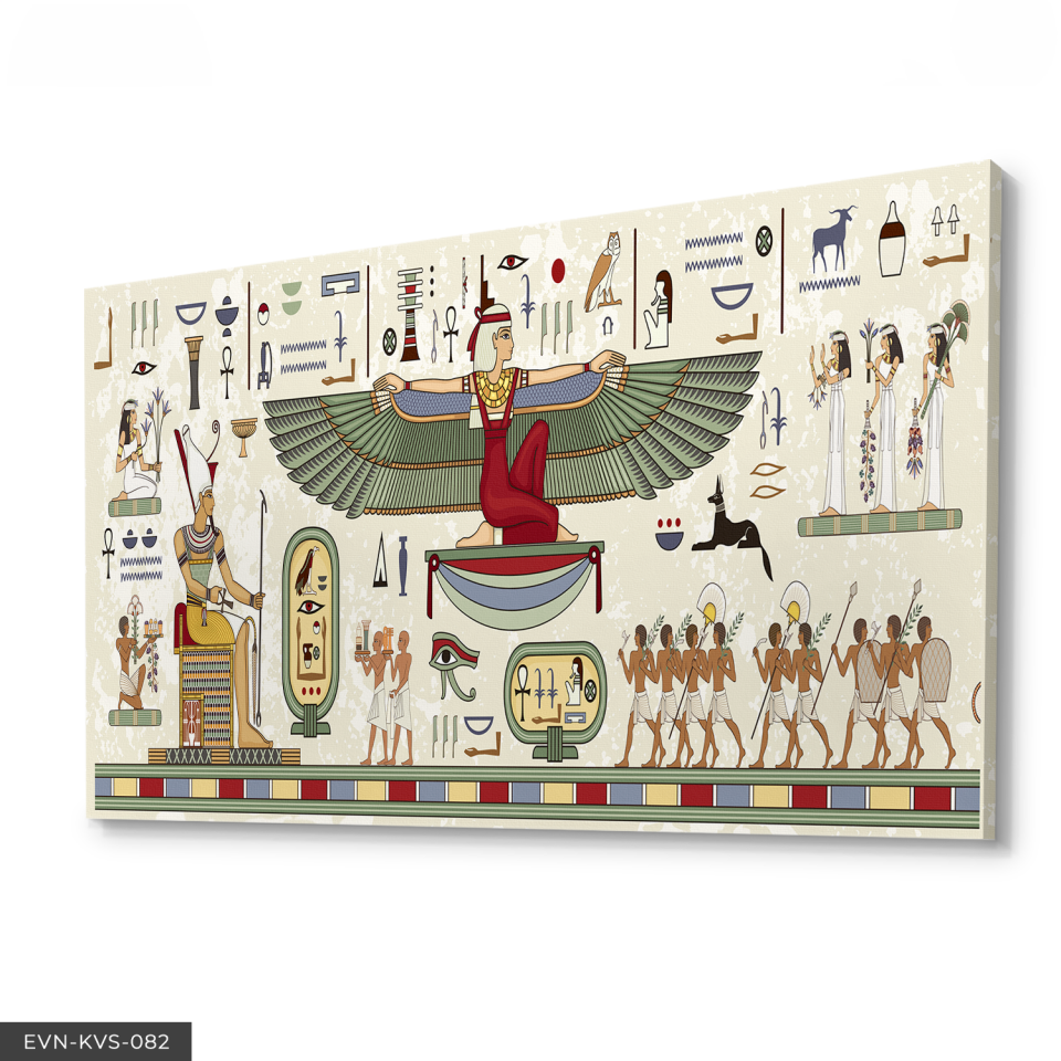 Kleopatra Tek Parça Kanvas Canvas Tablo Tablo
