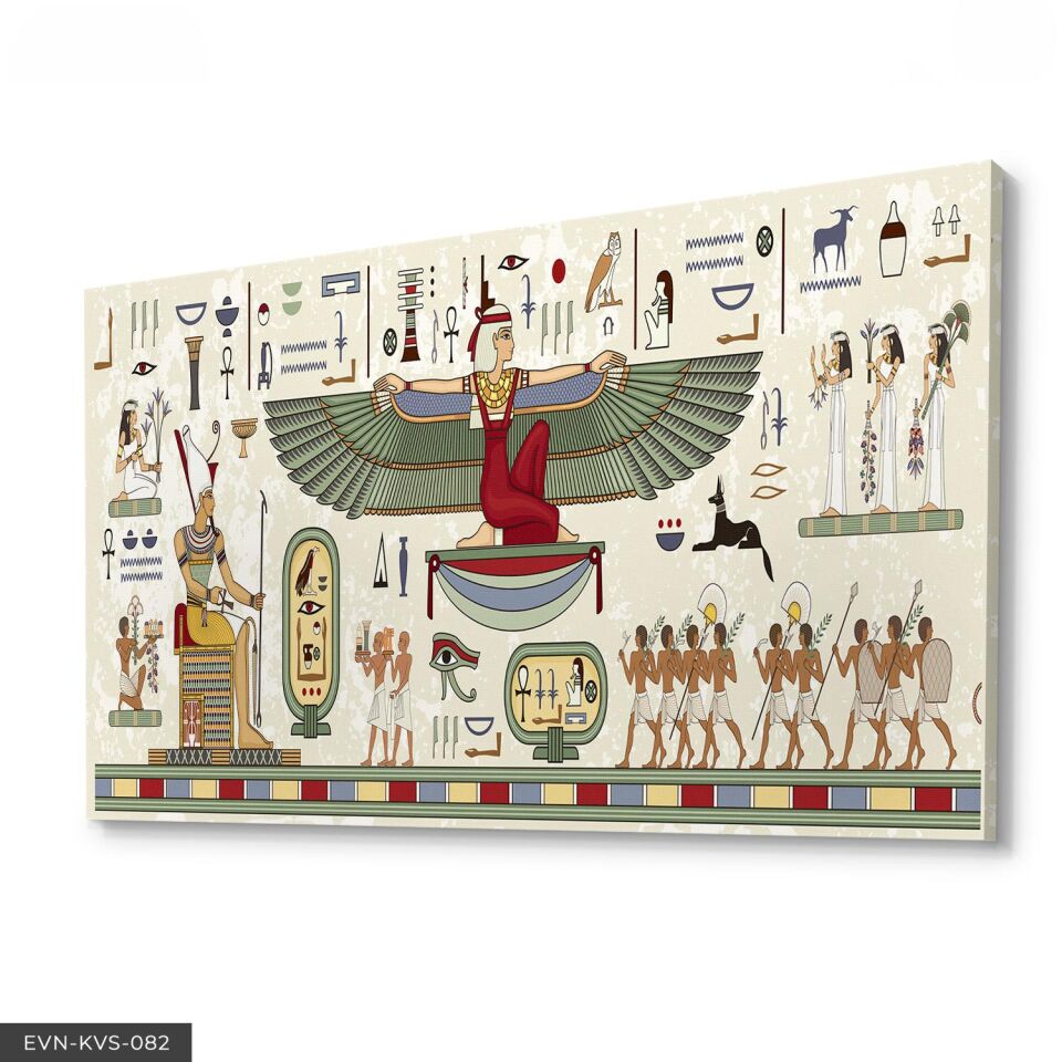 Kleopatra Tek Parça Kanvas Canvas Tablo Tablo