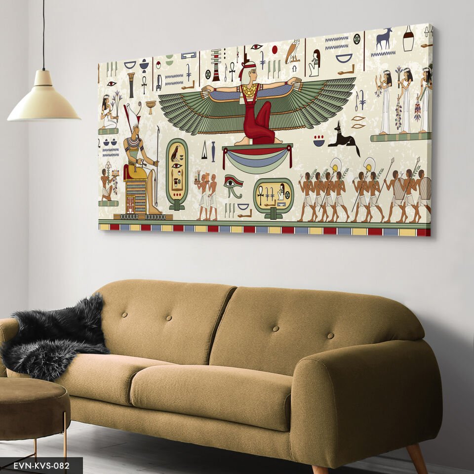 Kleopatra Tek Parça Kanvas Canvas Tablo Tablo