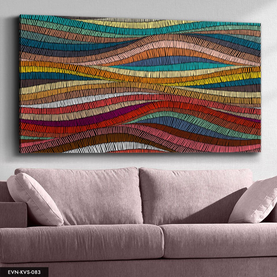 Sanatsal Tek Parça Kanvas Canvas Tablo Tablo