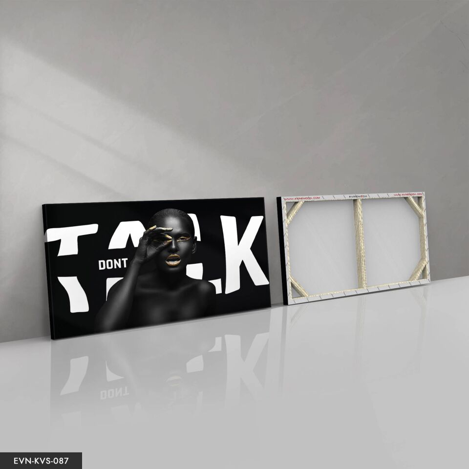 Tek Parça Kanvas Canvas Tablo Tablo 40 x 30 CM - Çok Renkli