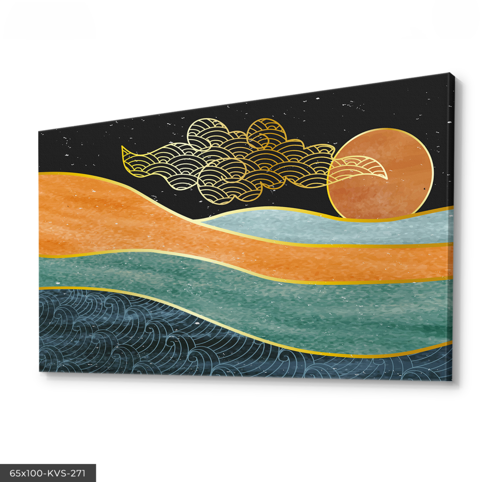 Soyut Sanat Kanvas - Canvas Tablo