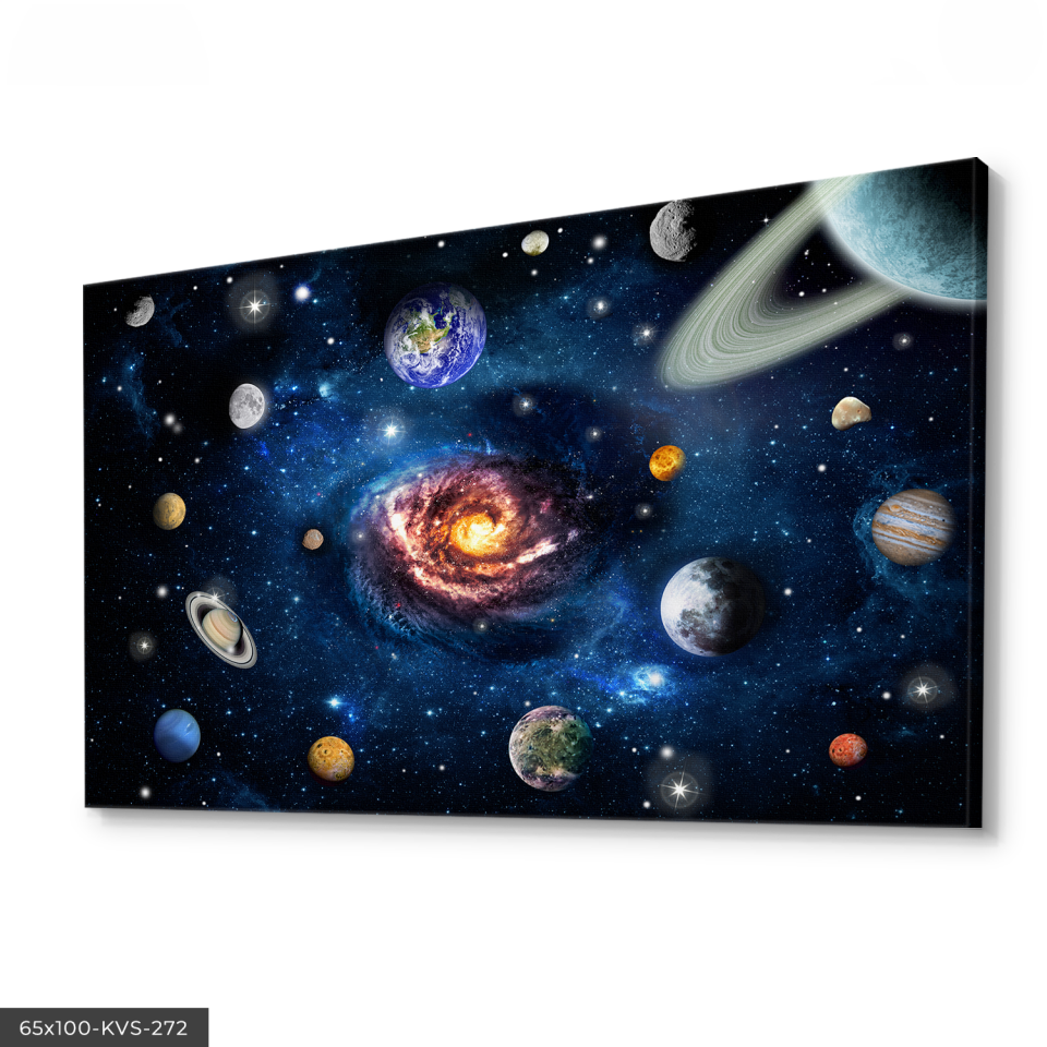 Uzayın Derinlikleri Kanvas - Canvas Tablo