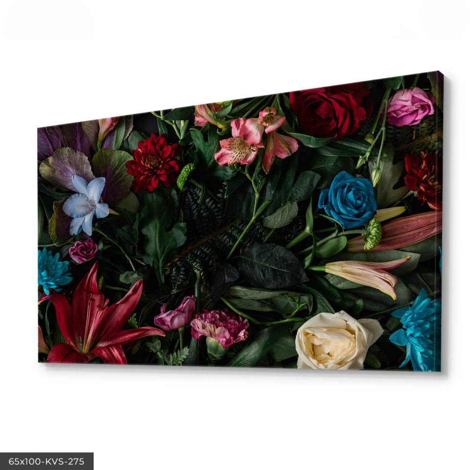 Yeşil Yapraklar Kanvas - Canvas Tablo