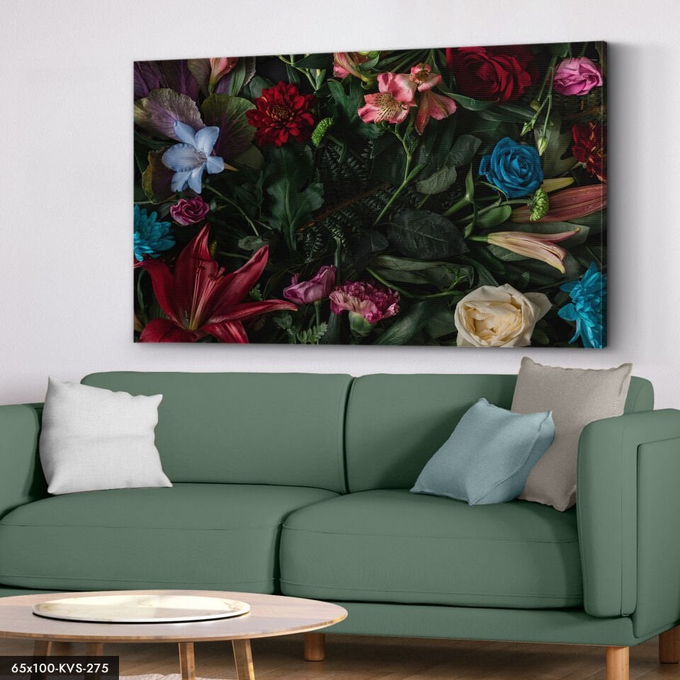 Yeşil Yapraklar Kanvas - Canvas Tablo