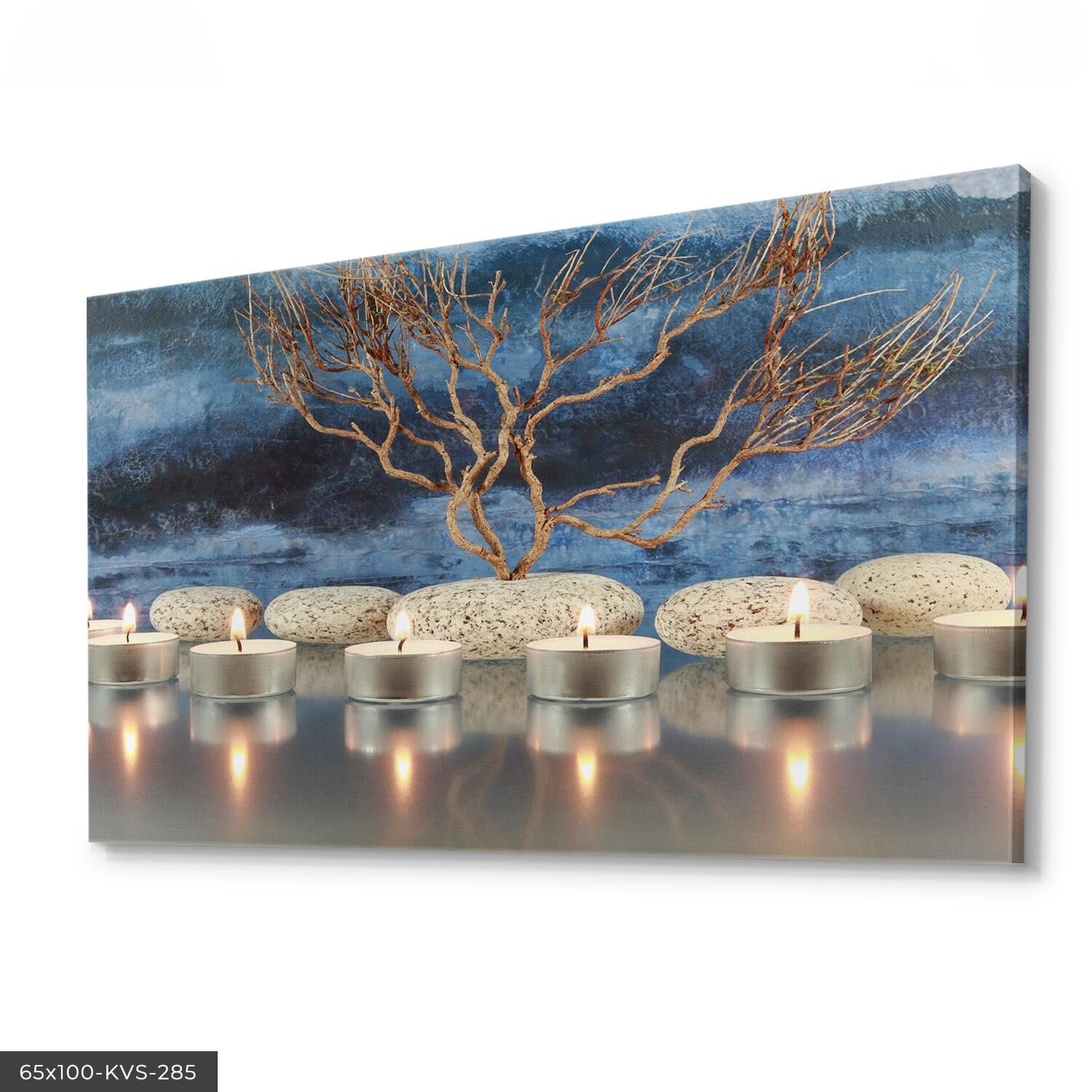 Mumlar Kanvas - Canvas Tablo 40 x 30 CM - Çok Renkli