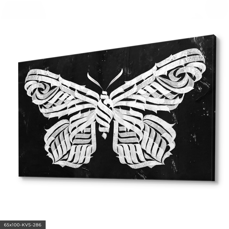 Kelebek Kanvas - Canvas Tablo