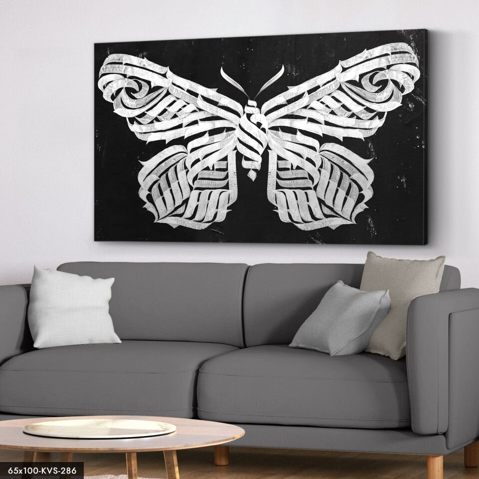 Kelebek Kanvas - Canvas Tablo