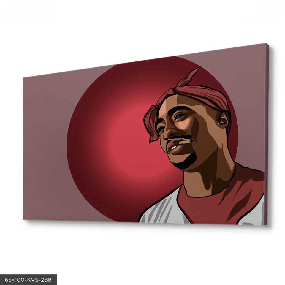 Tupac Shakur Kanvas - Canvas Tablo