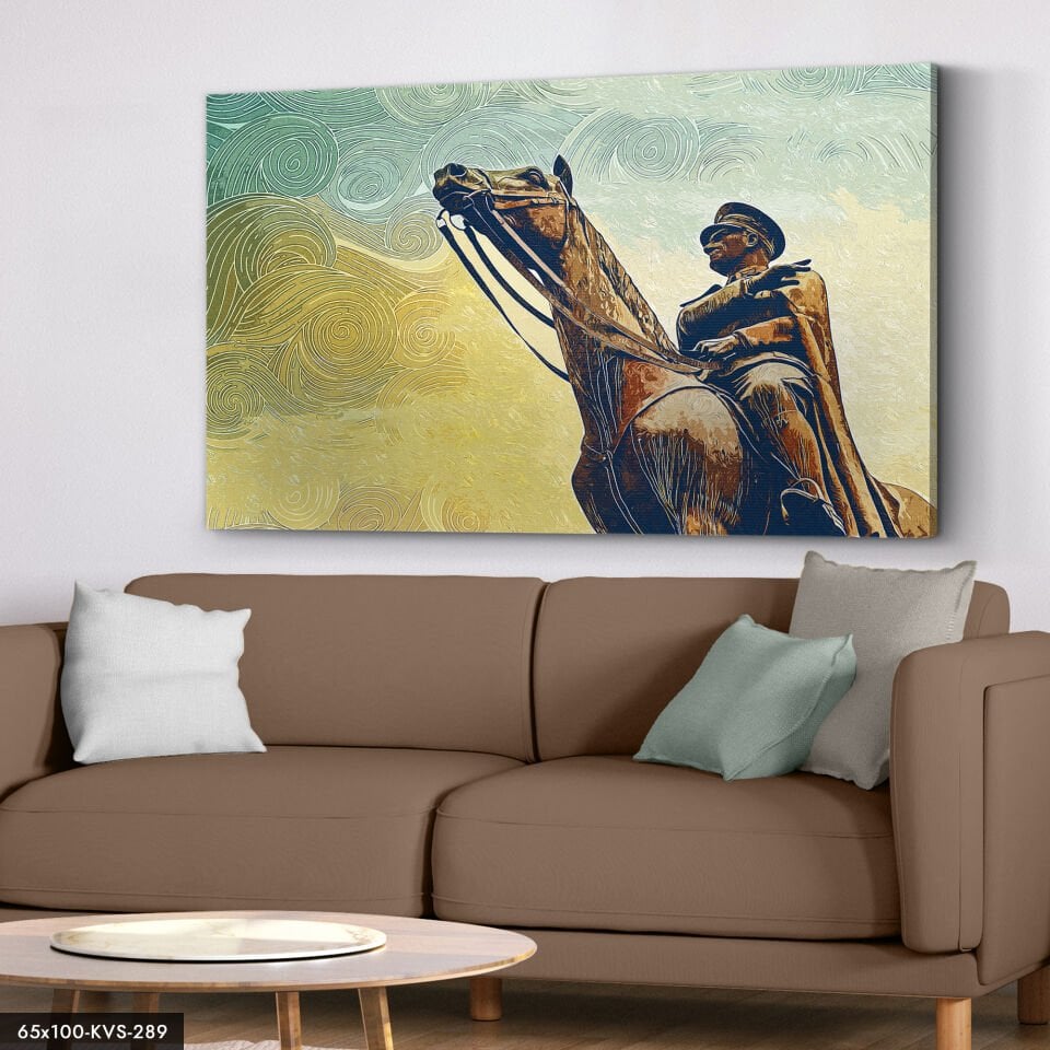 Atatürk Kanvas - Canvas Tablo