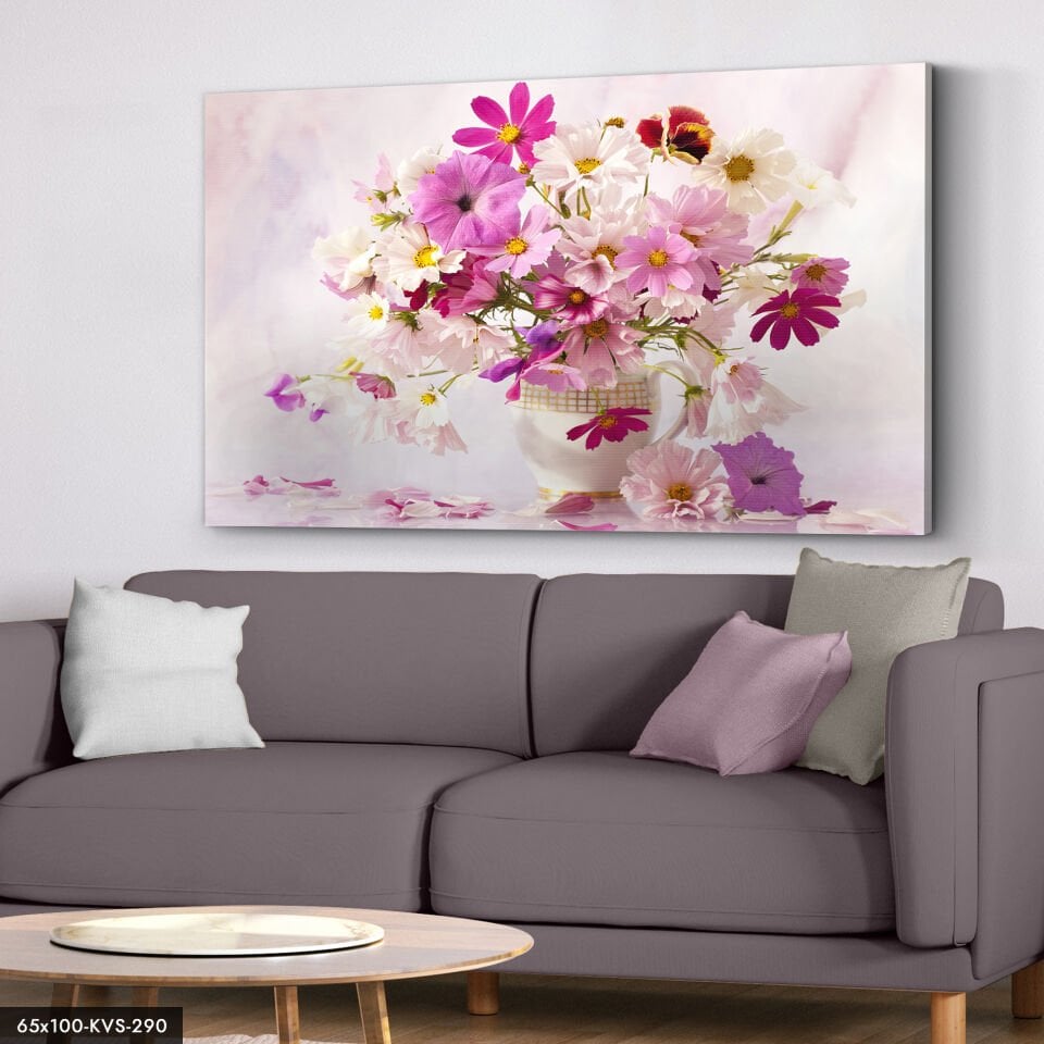 Çiçekler Kanvas - Canvas Tablo