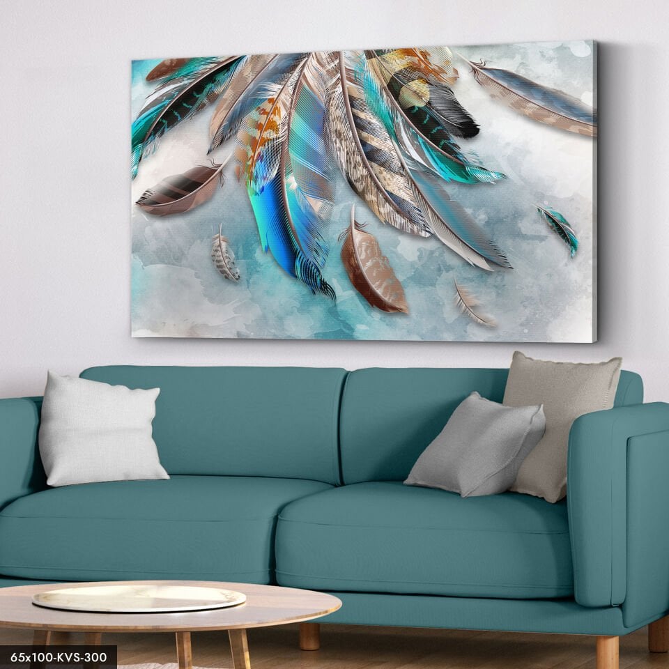 Yapraklar Kanvas - Canvas Tablo