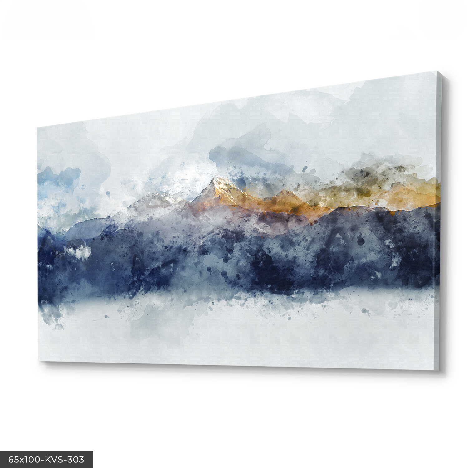 Dağlar Soyut Sanat Kanvas - Canvas Tablo