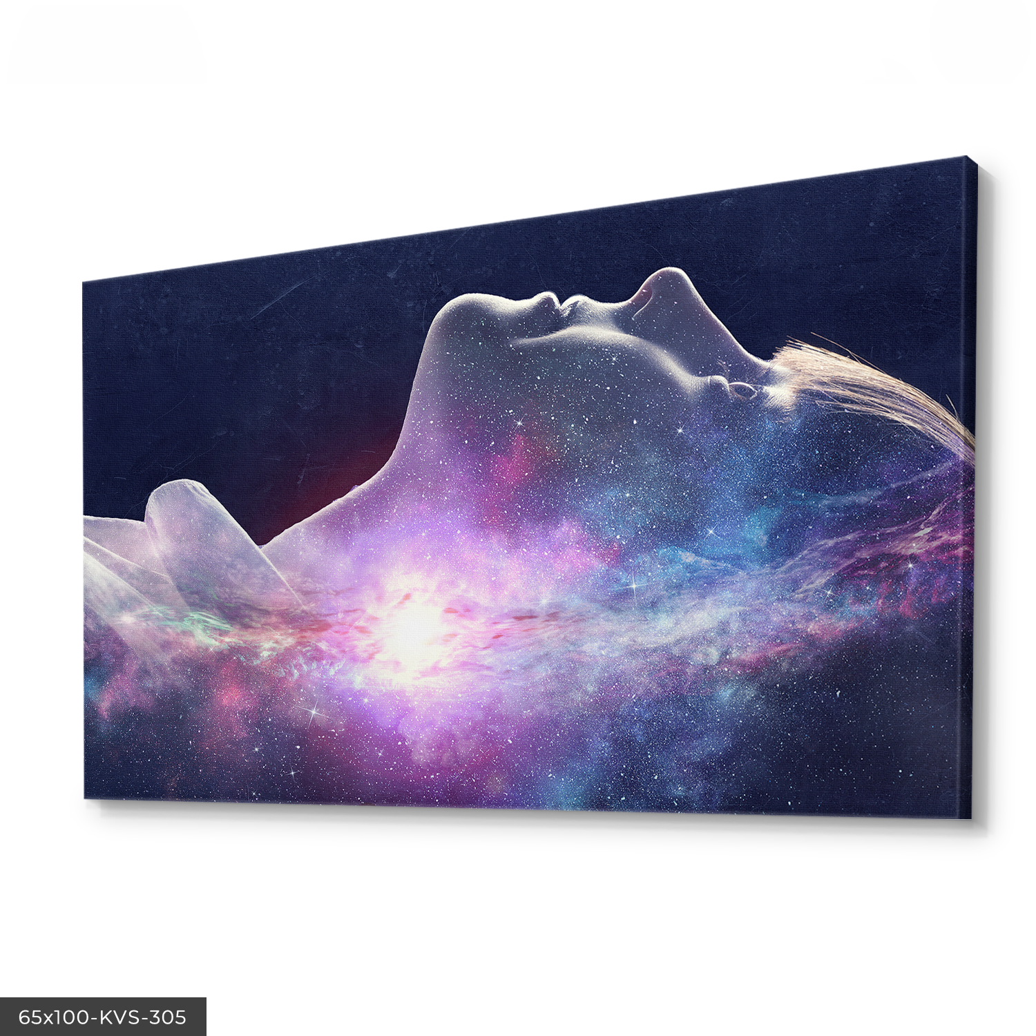 Galaksi Kadını Kanvas - Canvas Tablo