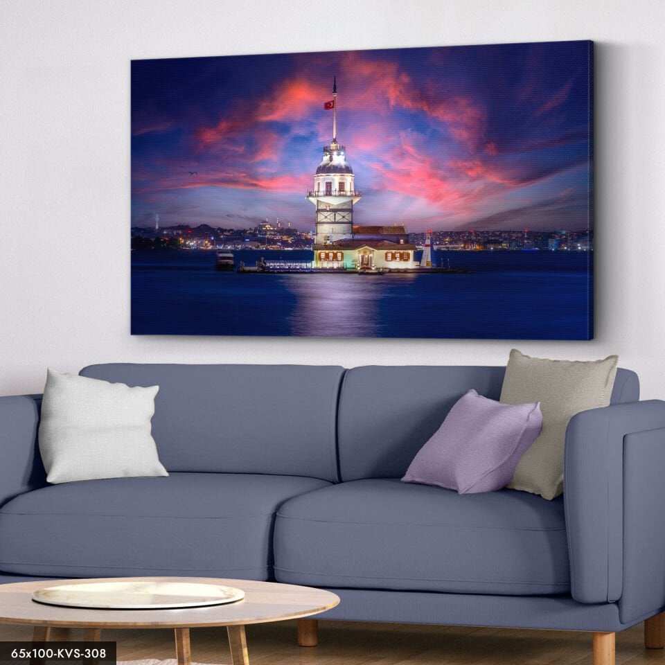 Kız Kulesi Kanvas - Canvas Tablo