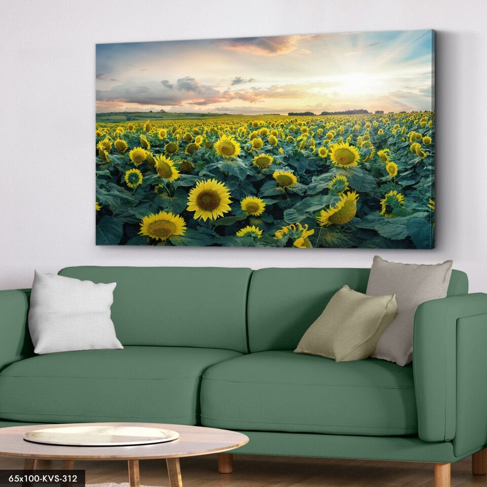 Ayçiçekleri Kanvas - Canvas Tablo