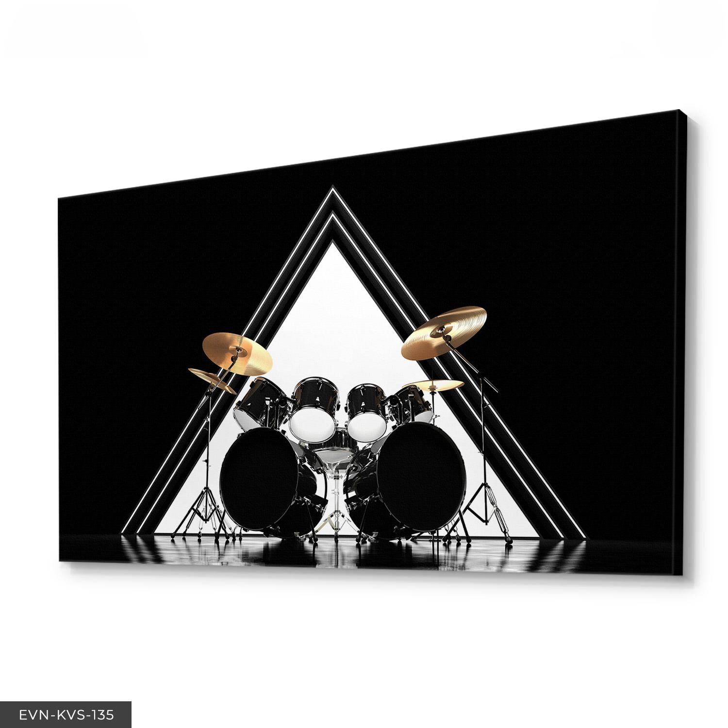 Bateri Tek Parça Kanvas Canvas Tablo Tablo 40 x 30 CM - Çok Renkli