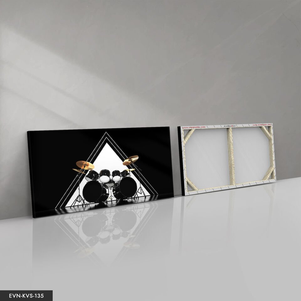 Bateri Tek Parça Kanvas Canvas Tablo Tablo