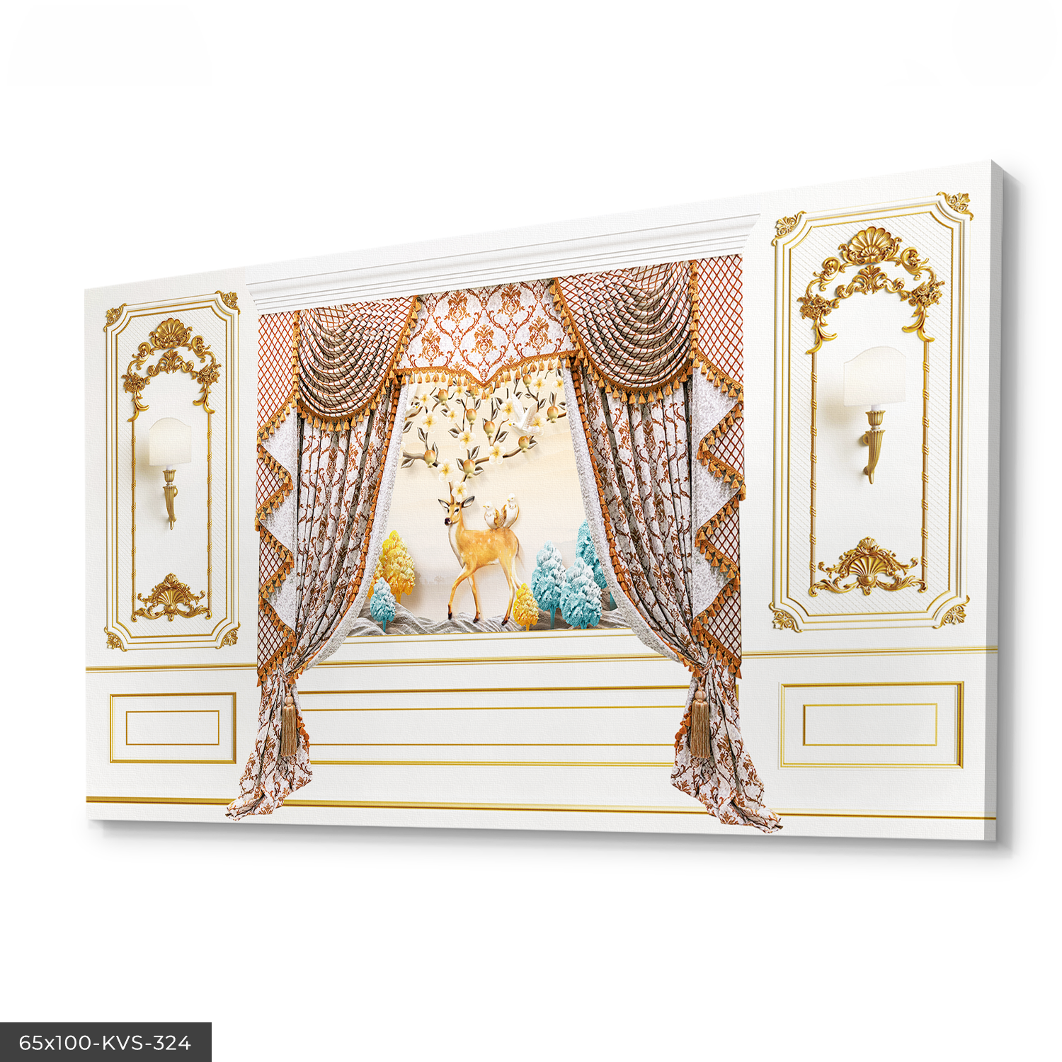 Geyik Kanvas - Canvas Tablo