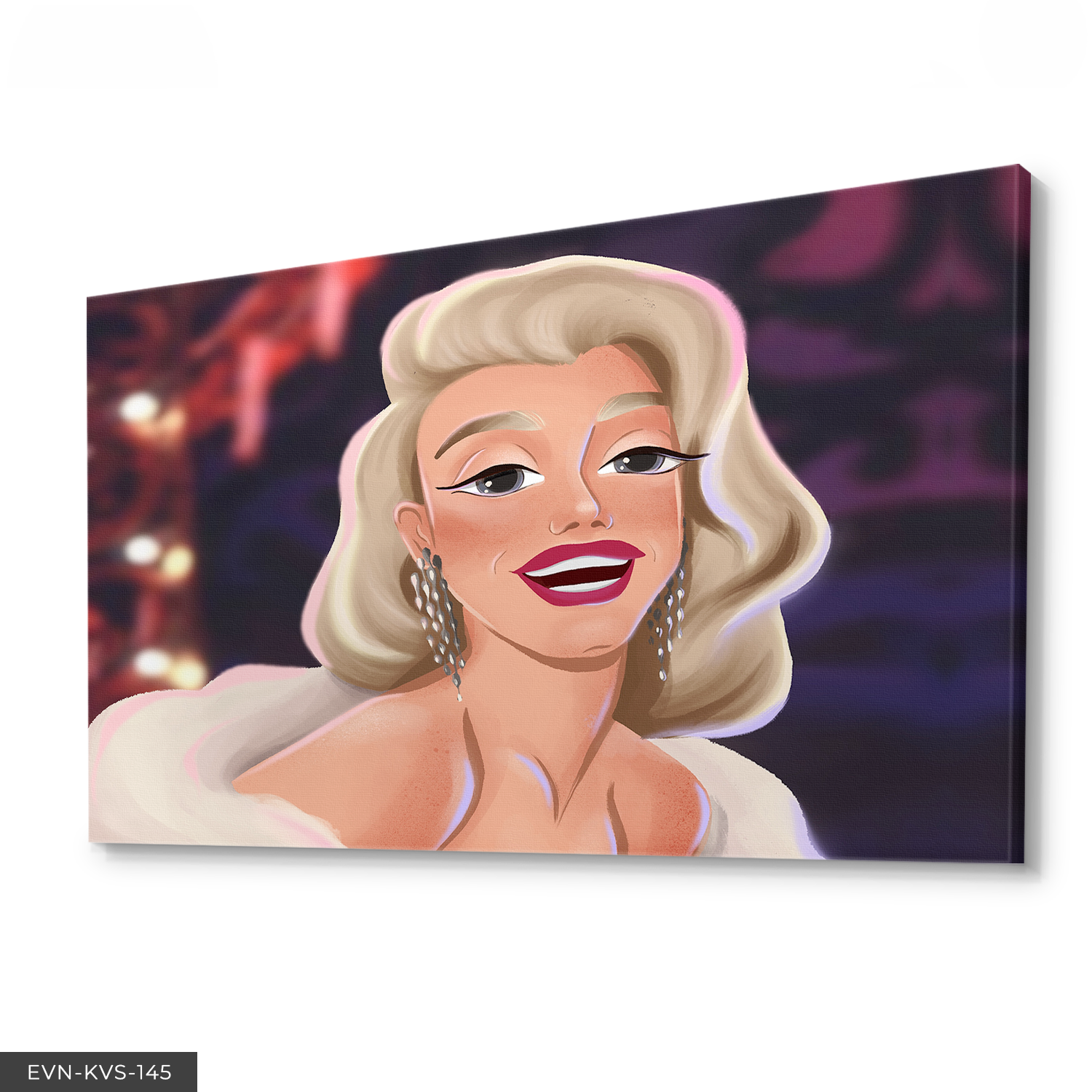 Marilyn Monroe Tek Parça Kanvas Canvas Tablo Tablo