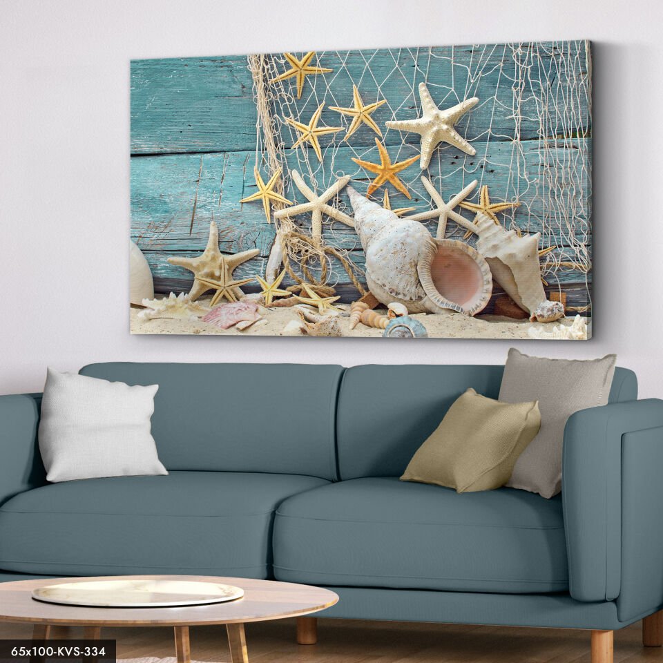 Deniz Yıldızı Kanvas - Canvas Tablo
