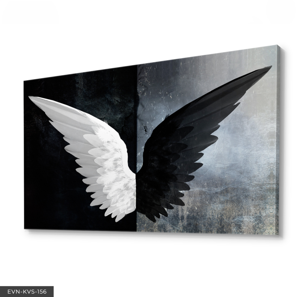 Melek Kanadı Tek Parça Kanvas Canvas Tablo Tablo