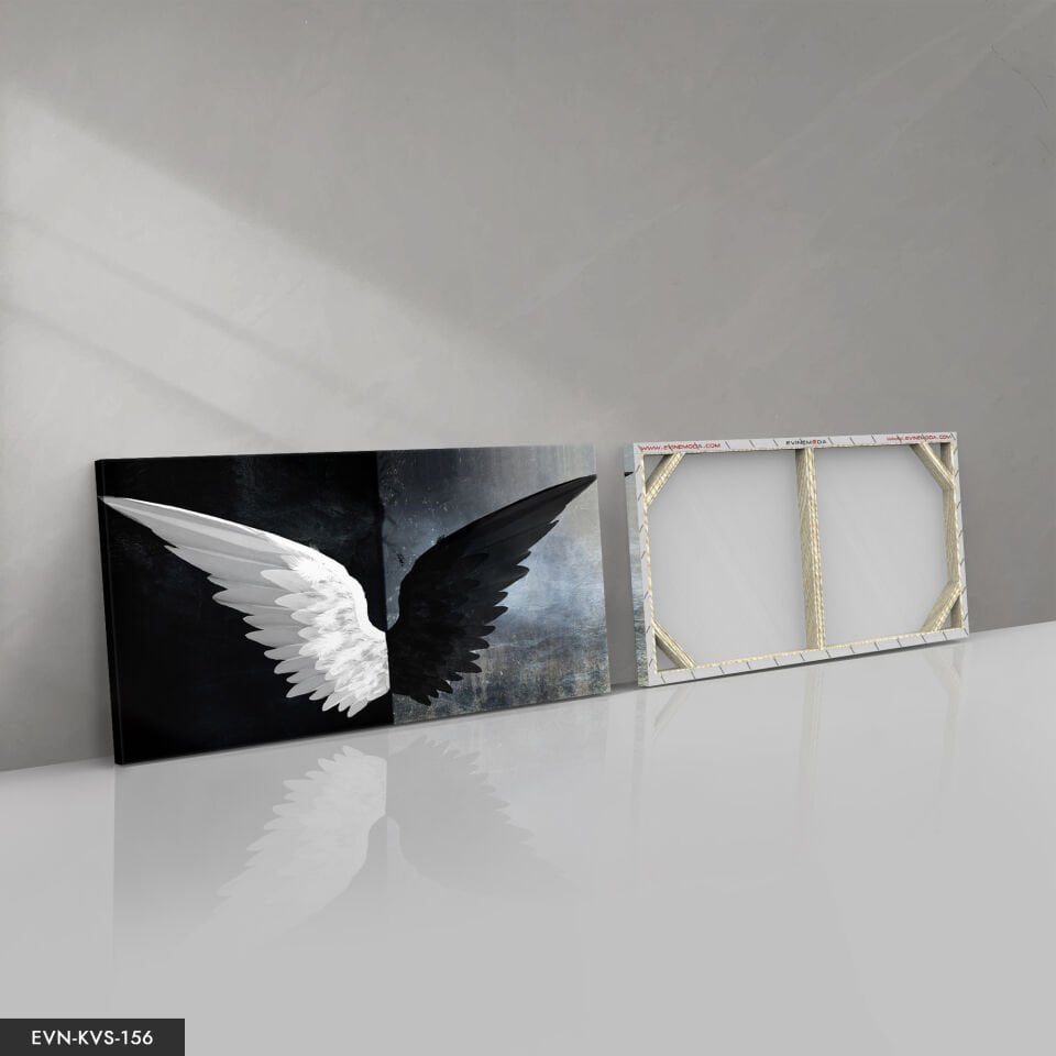 Melek Kanadı Tek Parça Kanvas Canvas Tablo Tablo
