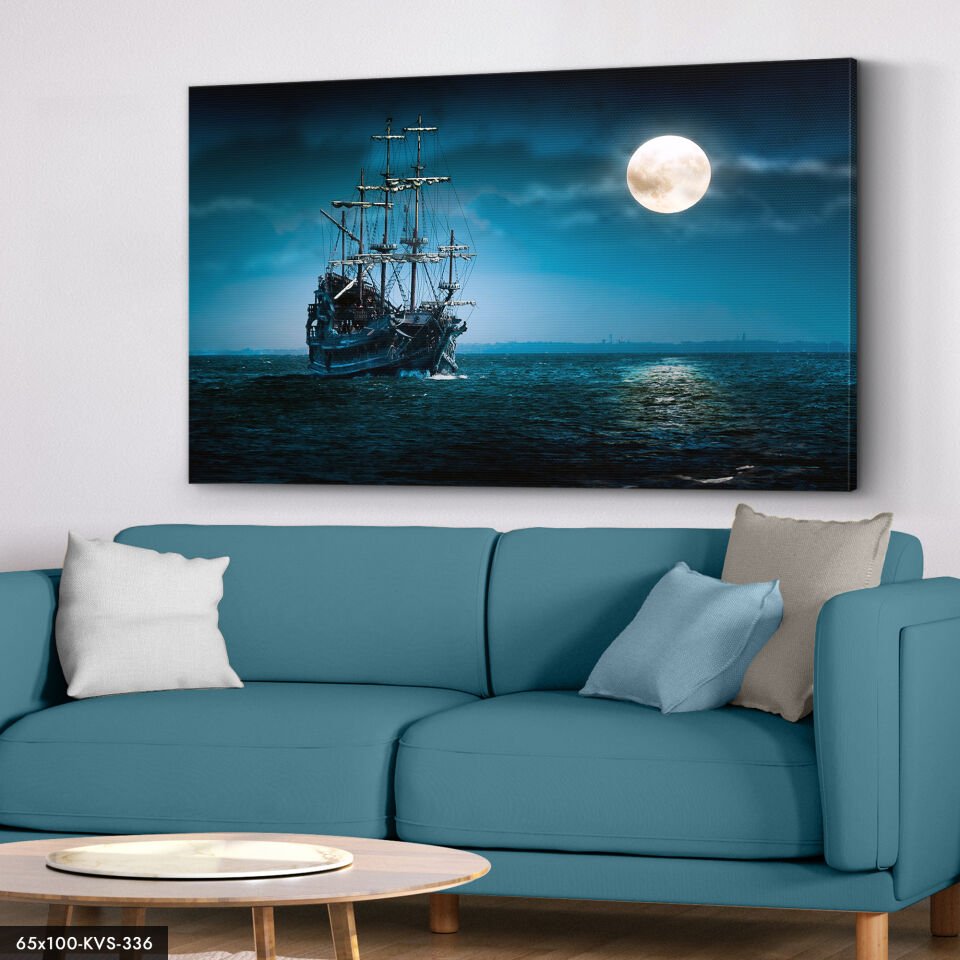 Gemi Kanvas - Canvas Tablo