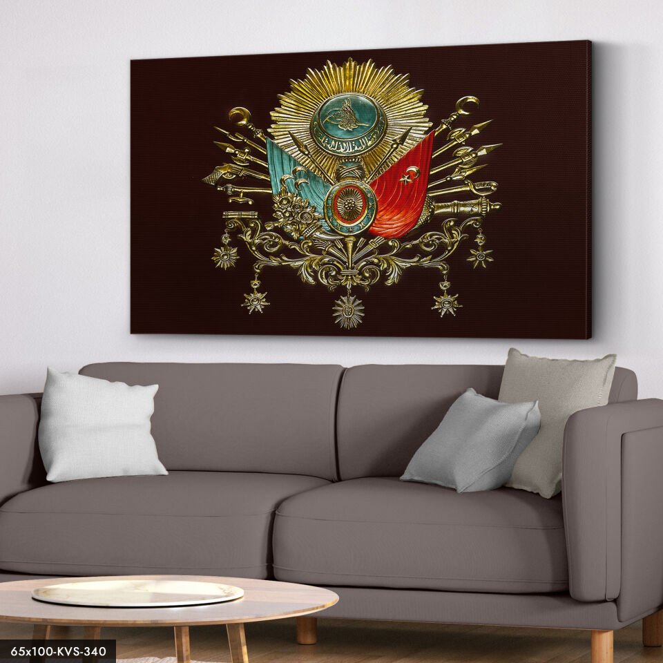 Osmanlı Arması Kanvas - Canvas Tablo
