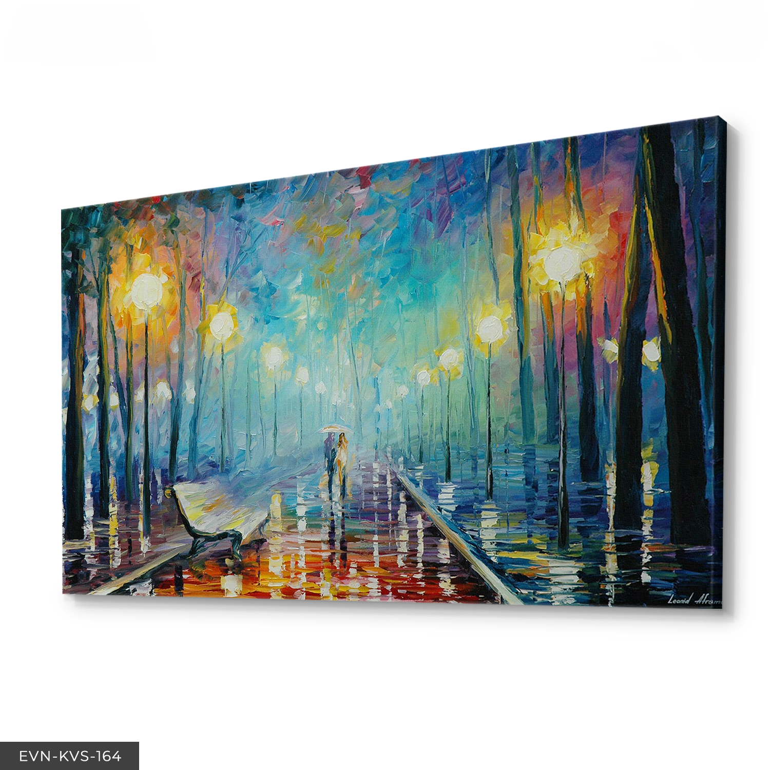 Aşk Temalı Tek Parça Kanvas Canvas Tablo Tablo