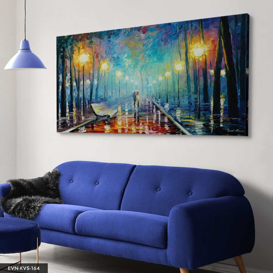 Aşk Temalı Tek Parça Kanvas Canvas Tablo Tablo