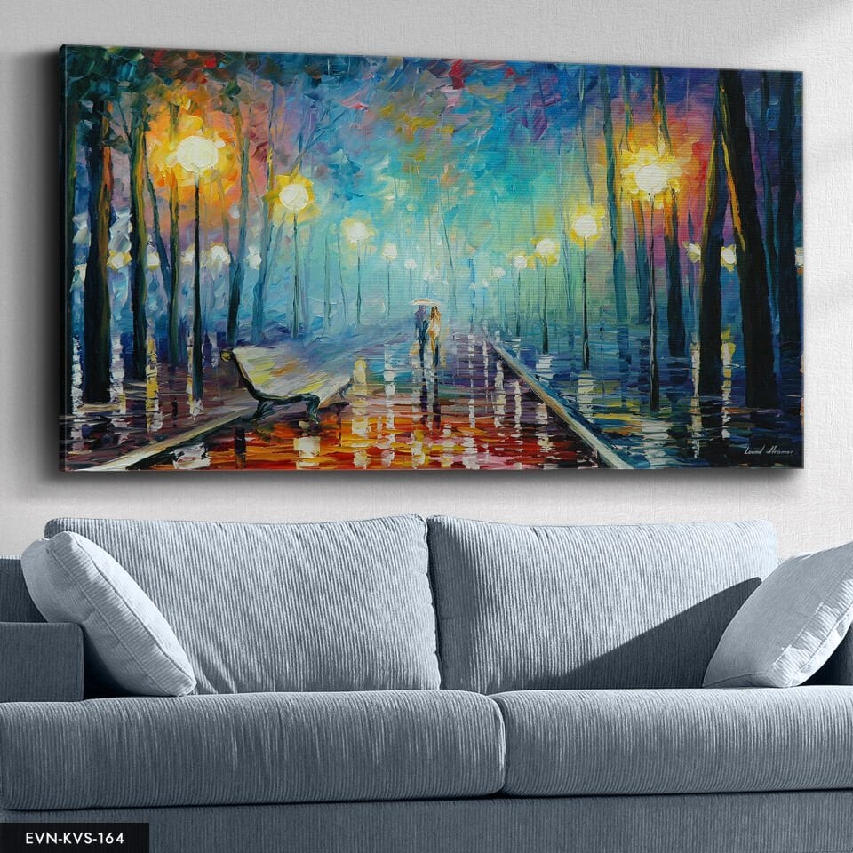 Aşk Temalı Tek Parça Kanvas Canvas Tablo Tablo