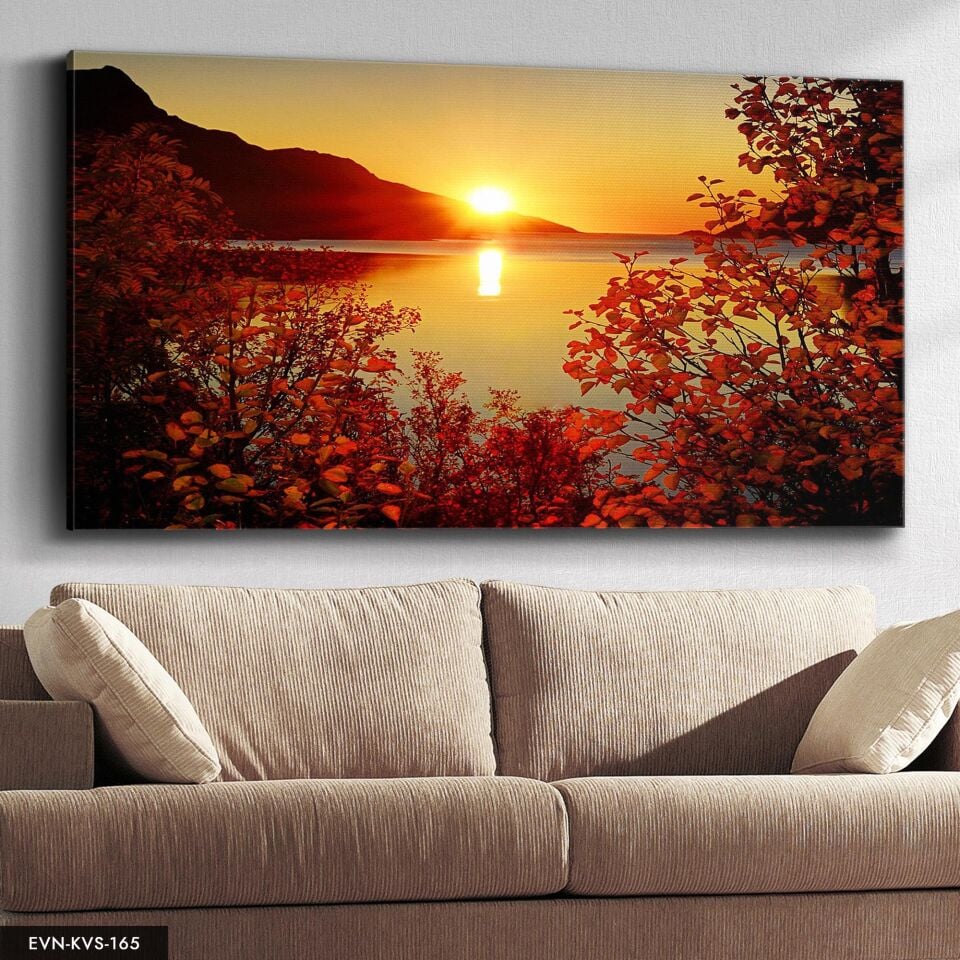 Tek Parça Kanvas Canvas Tablo Tablo 40 x 30 CM - Çok Renkli