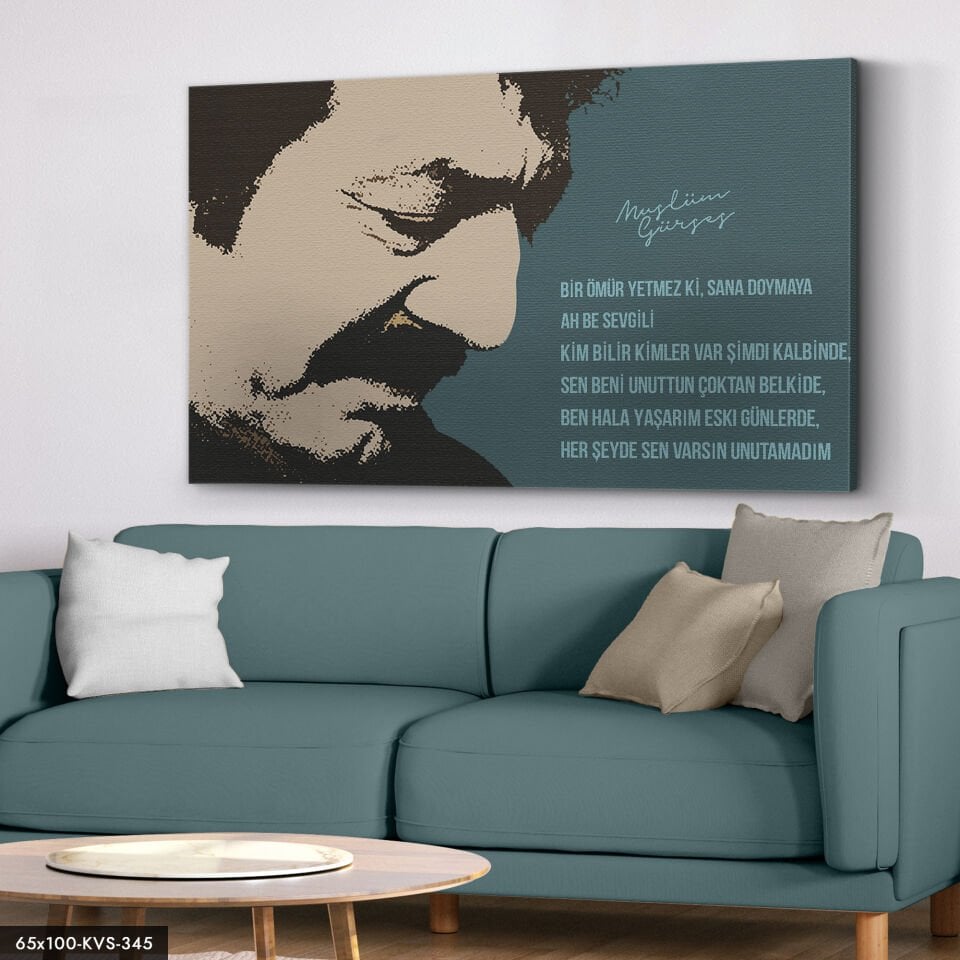 Müslüm Gürses Kanvas - Canvas Tablo